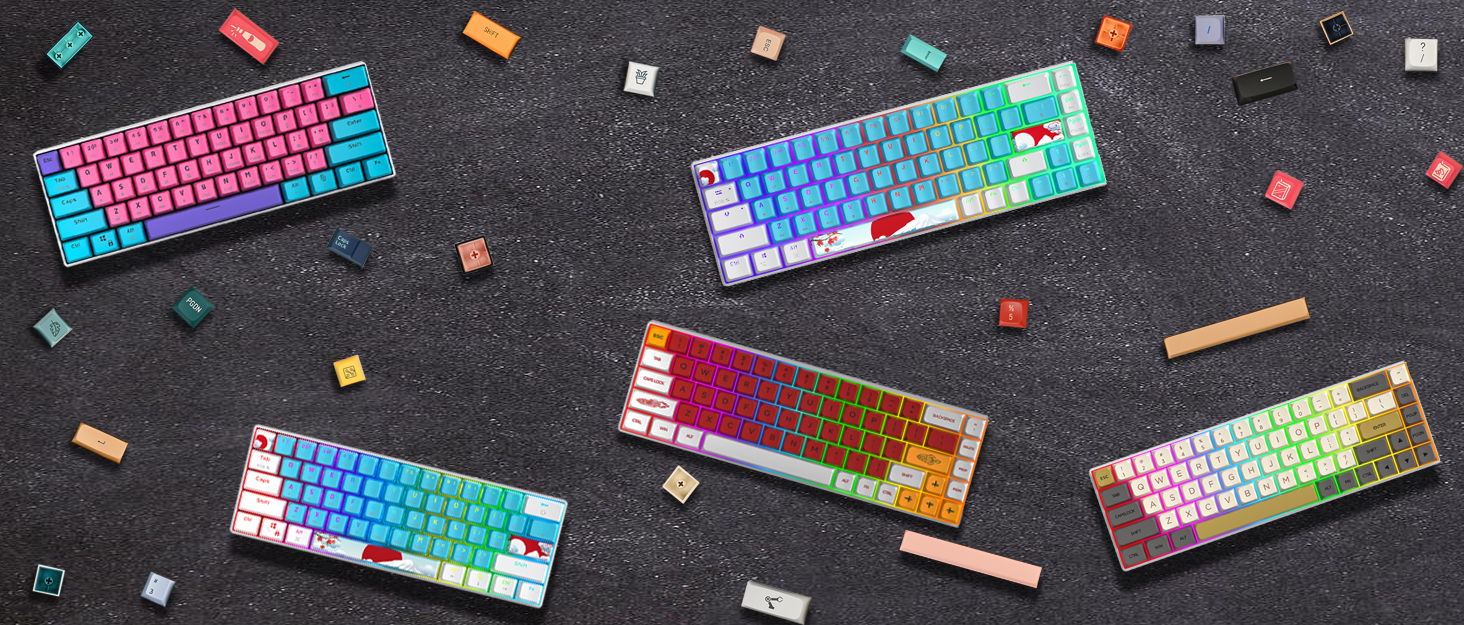 keyboard and keycaps