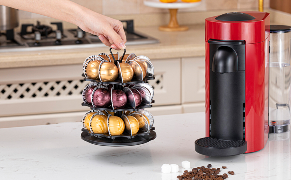 Flagship nespresso pod organizer vertuo pod storage
