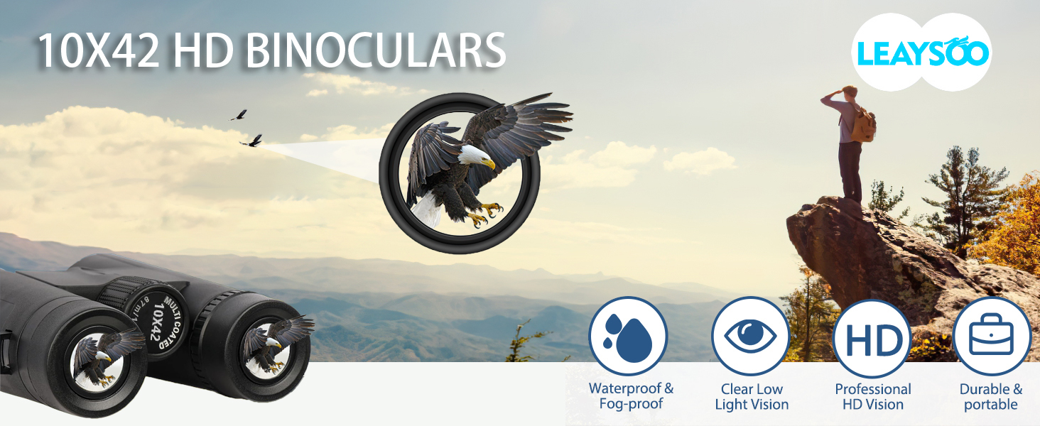 10x42 binoculars