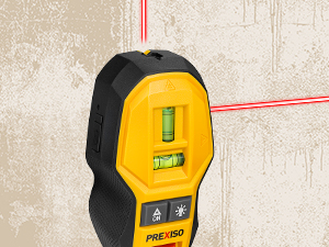 Rechargeable Magnetic Stud Finder with Cross-Line Laser Level
