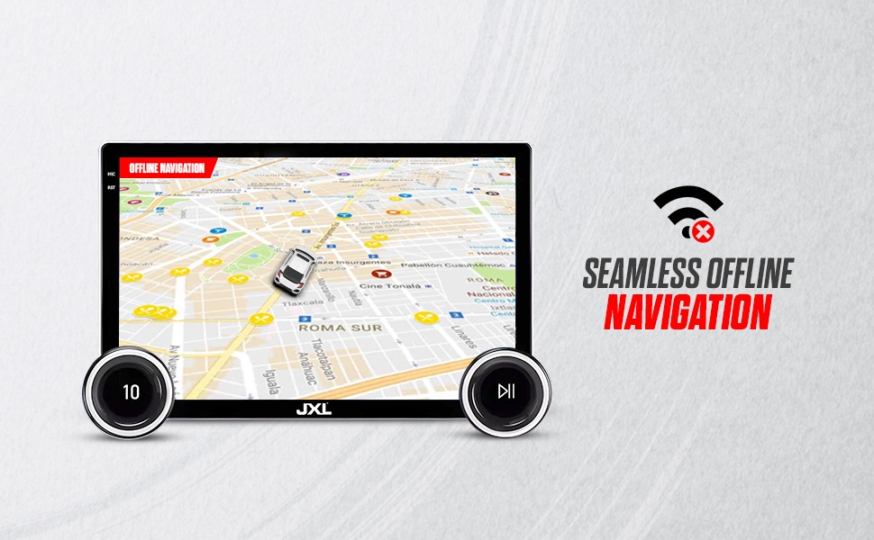 jxl car android 10.1 dual knob