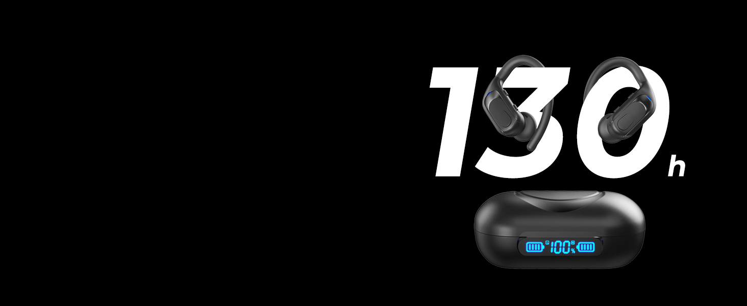 earbuds wirelesss -130 total time