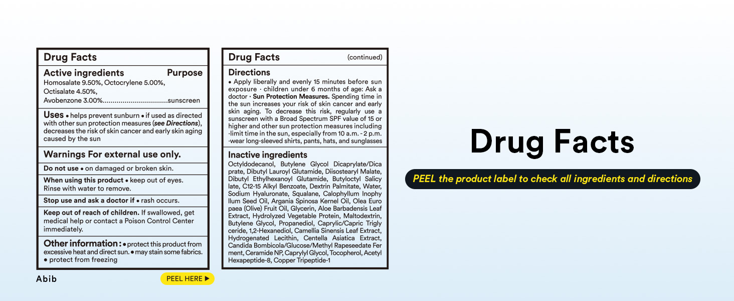 drug facts