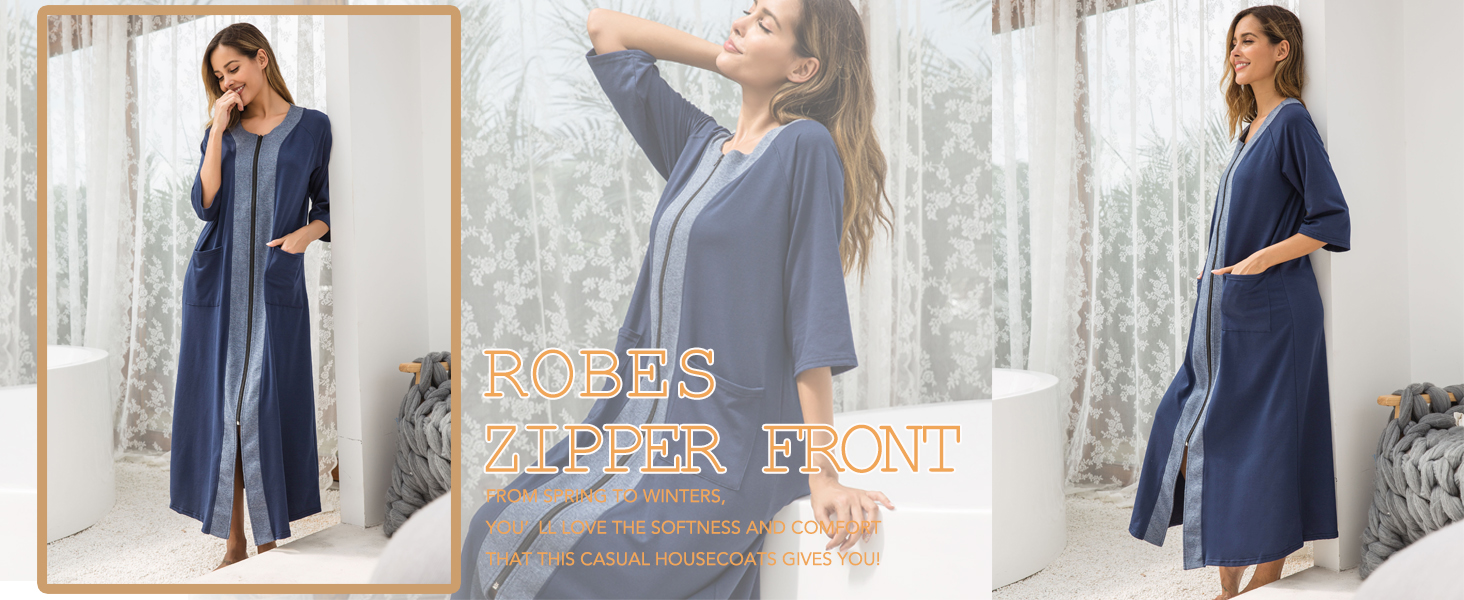 Ekouaer Robe TieDyeing Shower Robes Soft Full Length Loungewear