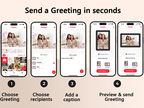 15.6inch FRAMEO Digital Photo Frame Digital Picture Frame