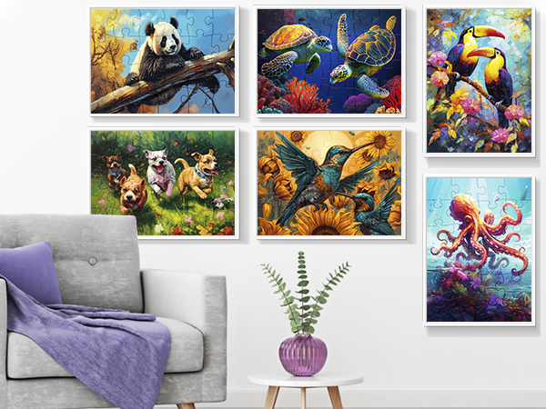 Large Piece Puzzles for Seniors Puzzles