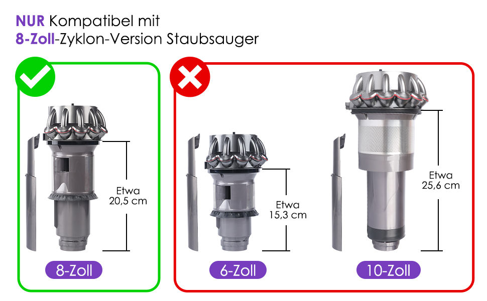 Large Bin Runner Replacement for Dyson V10 V11 V15 SV12 SV14 SV15 SV22