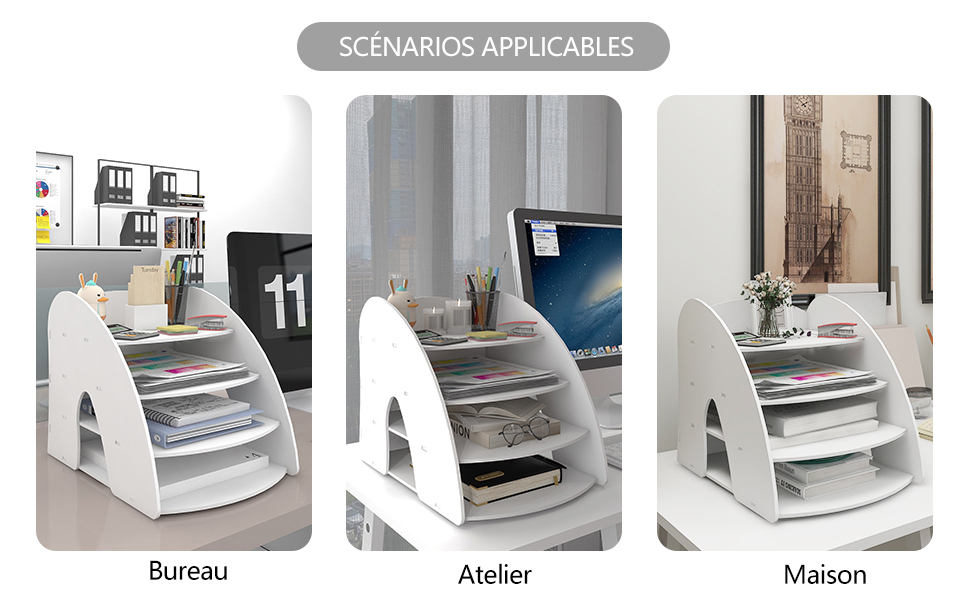 organisateur de bureau multifonctionel