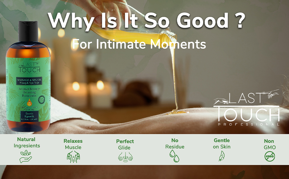 Last Touch Massage Oil for Massage Therapy