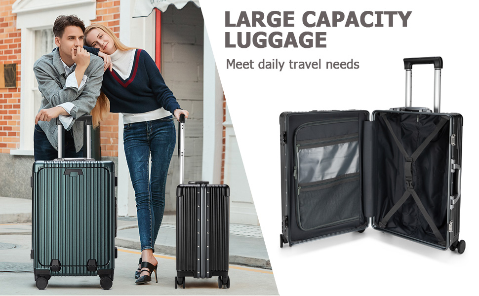 feilario Hardside Expandable Spinner Wheel Luggage