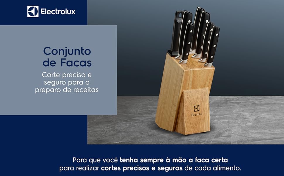 Conjunto de Facas Electrolux