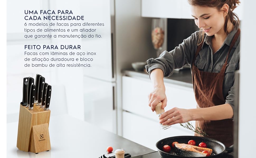 Conjunto de facas