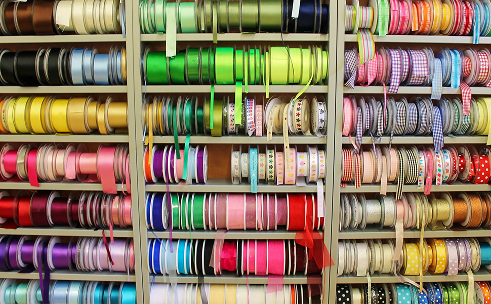 Amazoncom supla 16 colors 400 yard fabric ribbon silk satin roll Amazoncom supla 16 colors 400 yard fabric ribbon silk satin roll