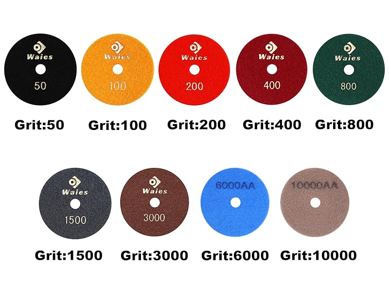 waies diamond polishing pads