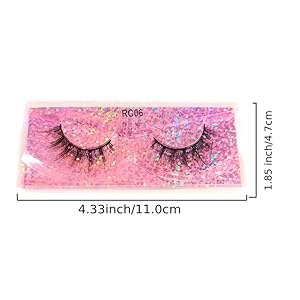 pink eyelashes