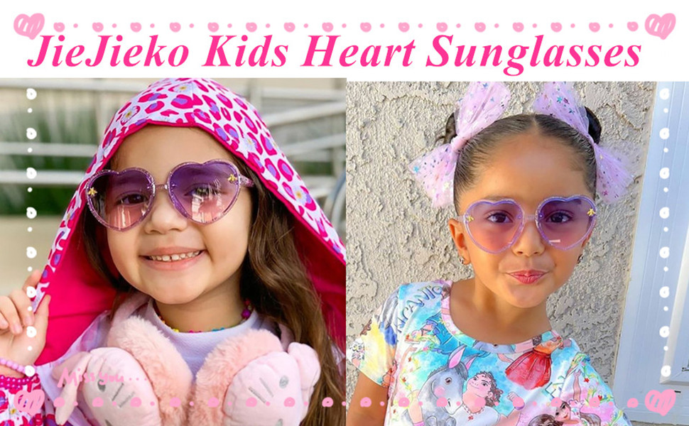 Kids Heart Sunglasses