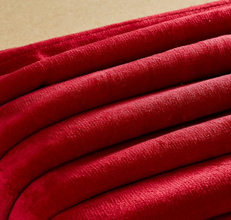 BELADOR Sherpa Fleece Blanket for Bed King Size 108x90