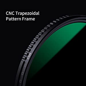 K&F Concept Variable Neutral Density Filter ND8-ND2000 (3-11stop) Hydrophobic Adjustable ND Filter