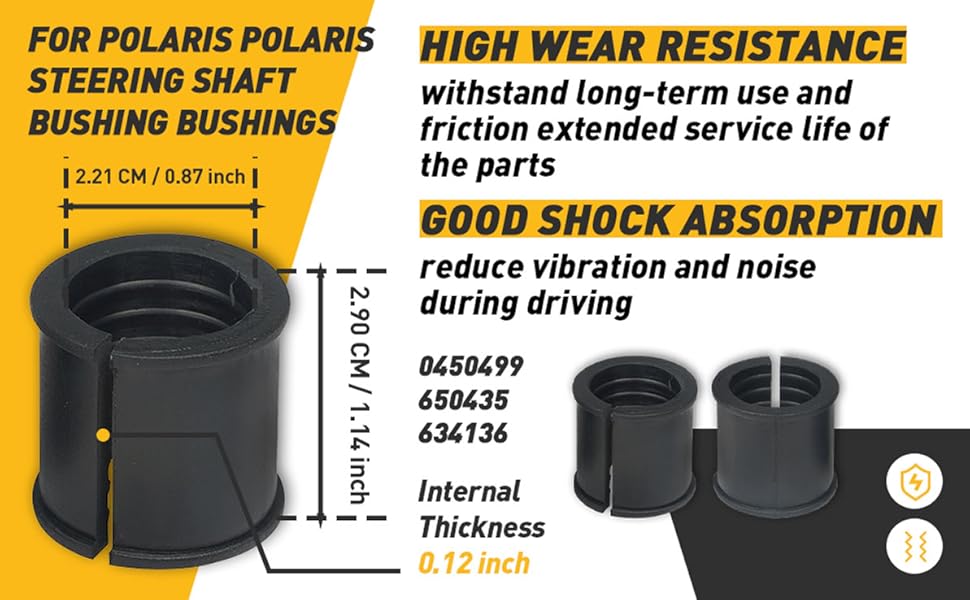 Steering Shaft Bushing for Polaris Replacement Part