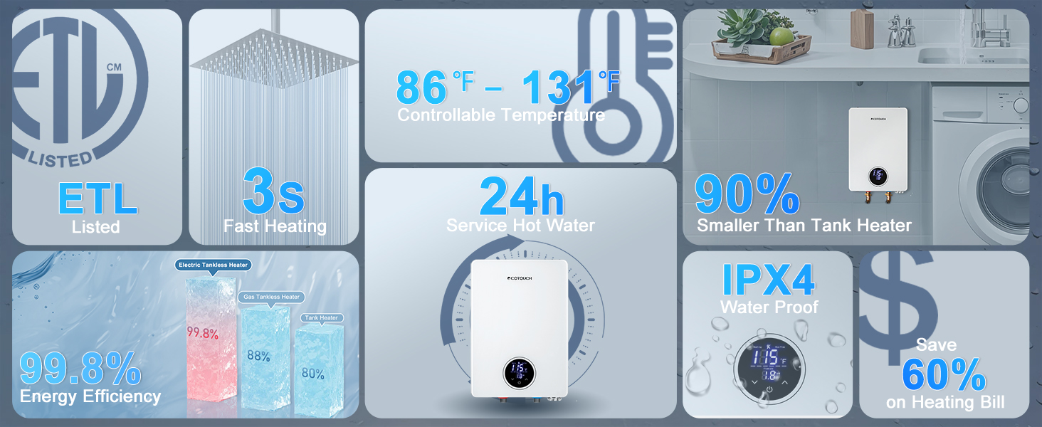 Electric Tankless Water Heater