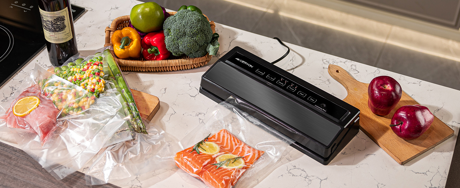 GERYON Vacuum Sealer Machine, Food Vacuum Sealer with