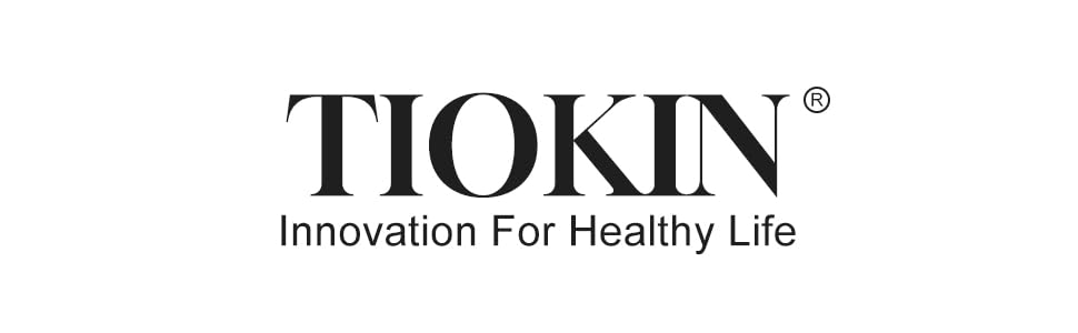 Text reads 'IIOKIN' and 'Innovation For Healthy Life'. White product bottle with builder base nail product against pink circular background.