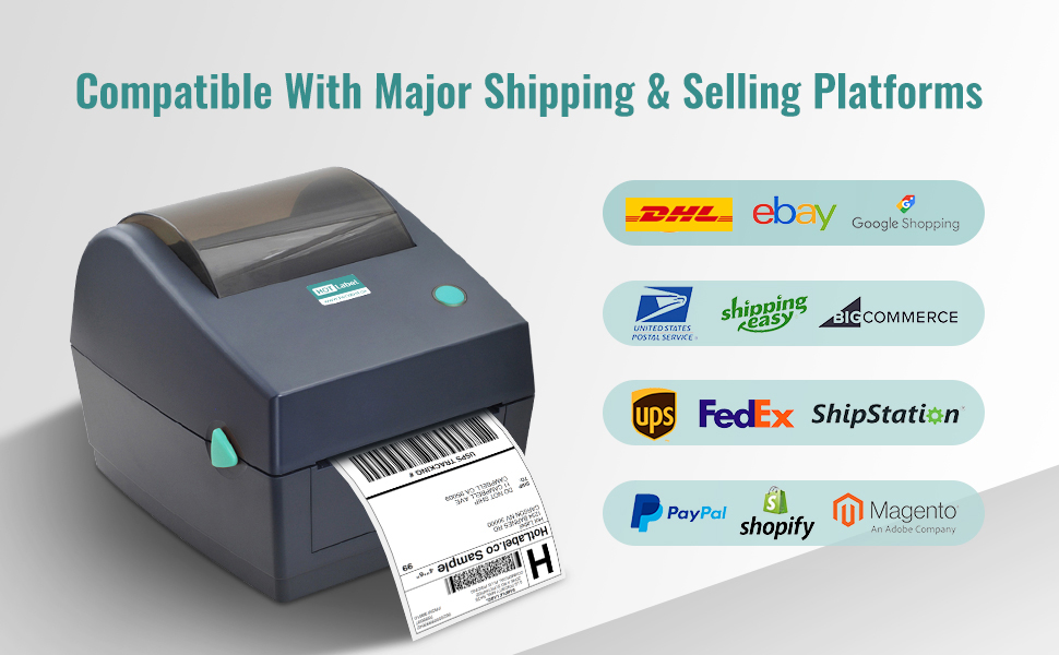 Hotlabel S8 Thermal Label Printer 4x6 Thermal Printer Shipping Label