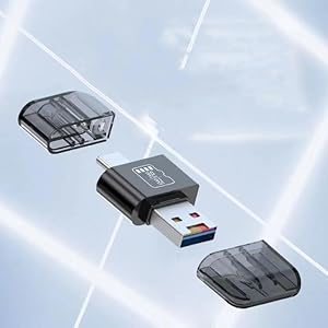 Type-C to USB Female+TF Combo Adapter