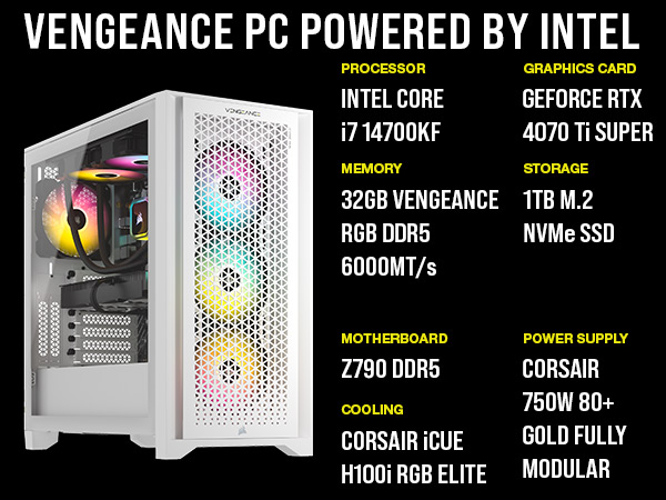 Amazon.com: Corsair Vengeance i7500 Series Gaming PC | Liquid Amazon.com: Corsair Vengeance i7500 Series Gaming PC | Liquid