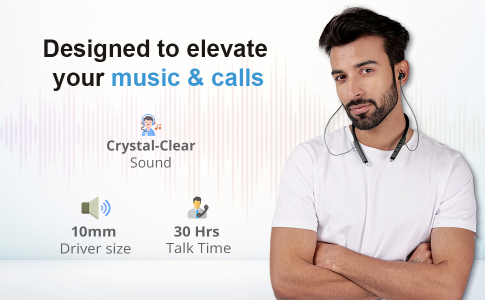 V Collar - Max  Voods Voods earphone Voods neckband Neckband wireless earphone wireless neckband