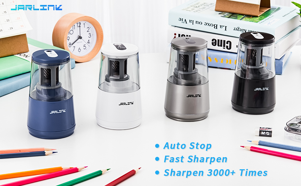 JARLINK Electric Pencil Sharpener, Classroom Pencil
