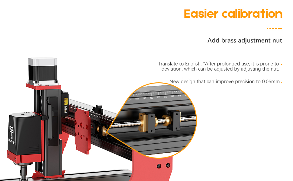 3-Axis CNC Router Machine TTC450 Pro for Woodworking