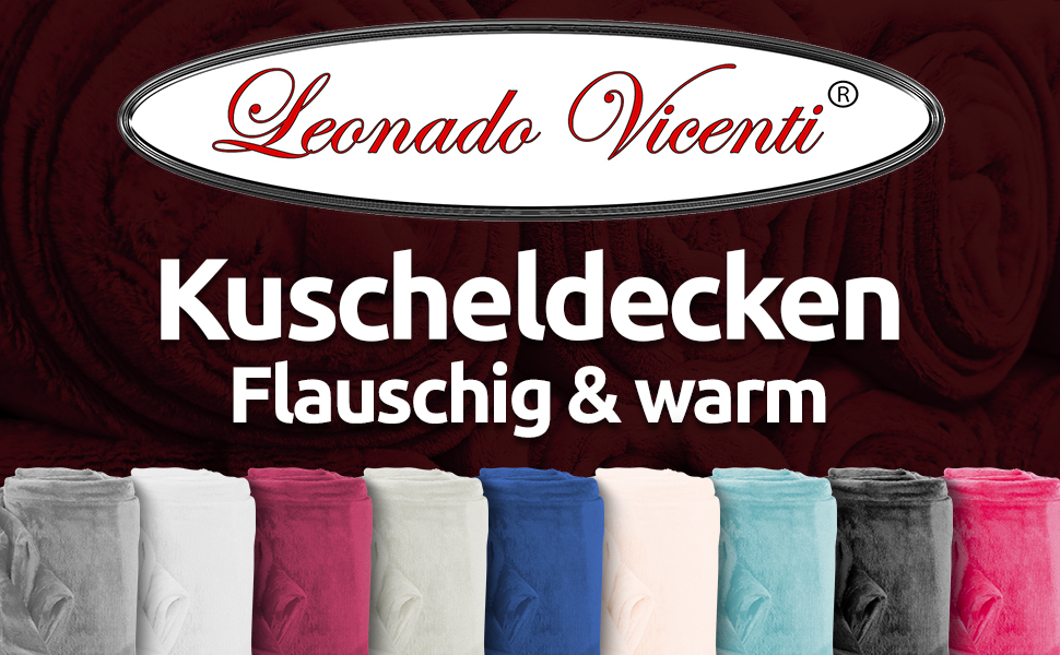 Fleece Kuscheldecken