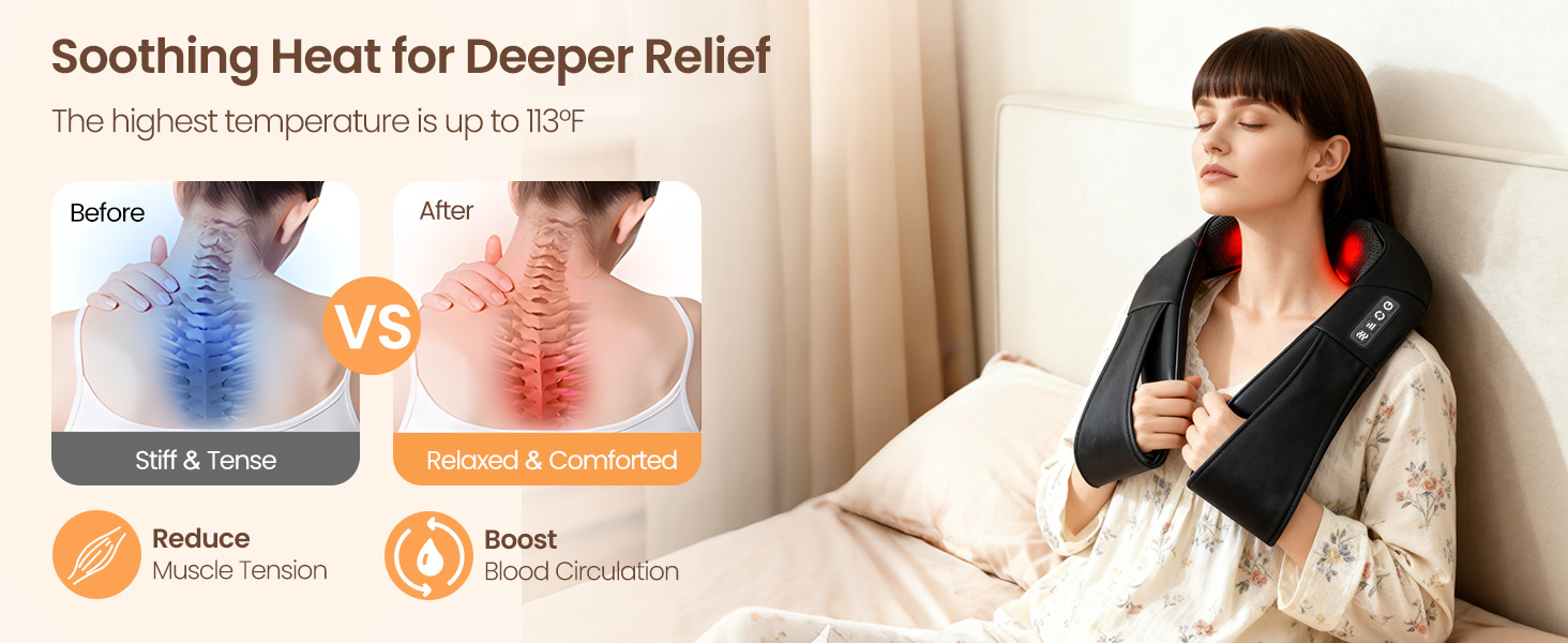 Soothing Heat for Deeper Relief