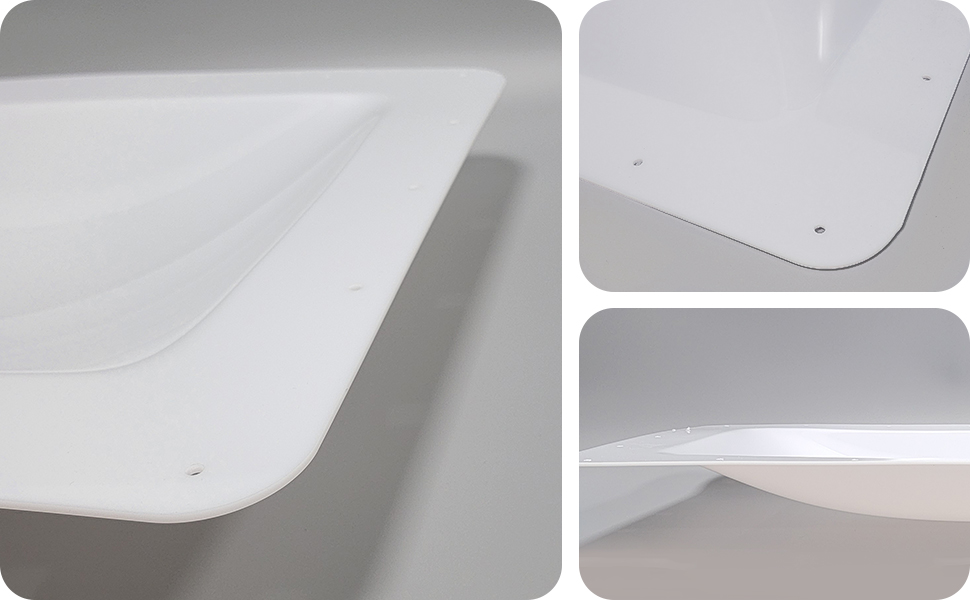 Dimeani RV Skylight Outer Dome, 18 x 26 OD 14x22 ID RV