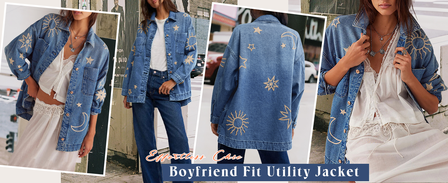 streetwear y2k denim jacket