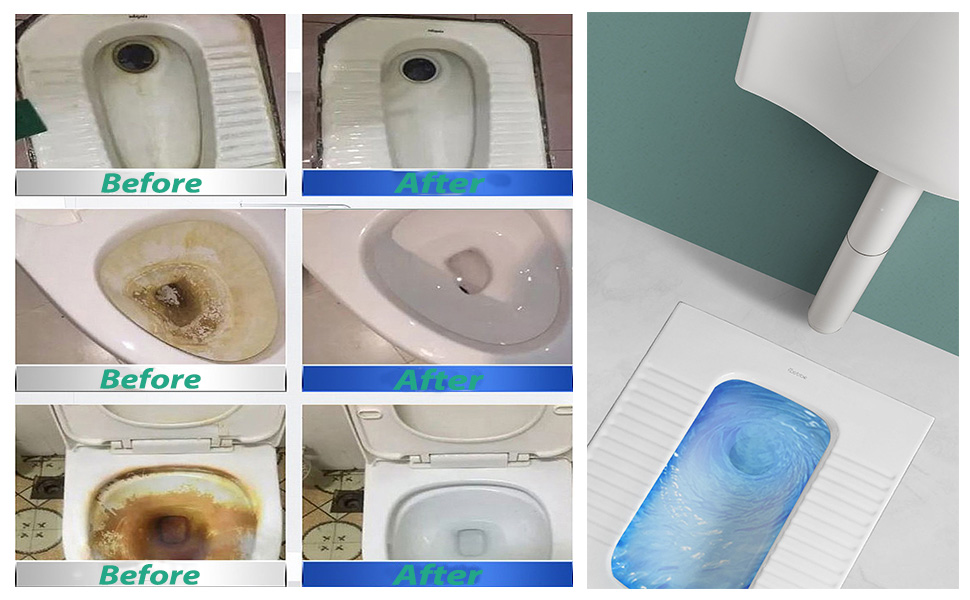 2Pcs Automatic Toilet Cleaner Krazy klean Toilet Cleaner