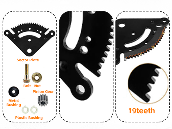 Amazon.com: Slother 19 Teeth Steering Sector Pinion Gear Rebuild