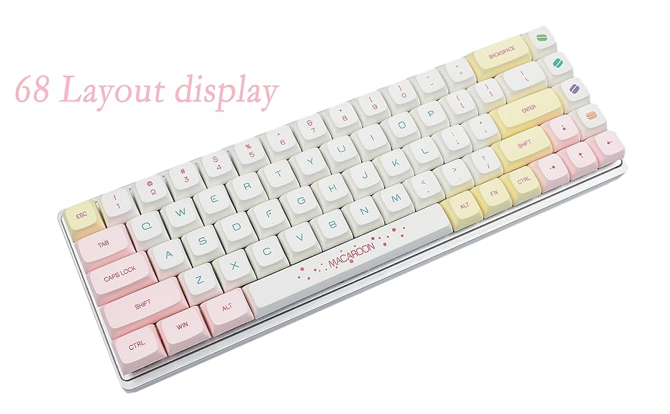 macaron Amazon.com: YMDK 146 Key Macaron Dye Sub ZDA Similar to XDA