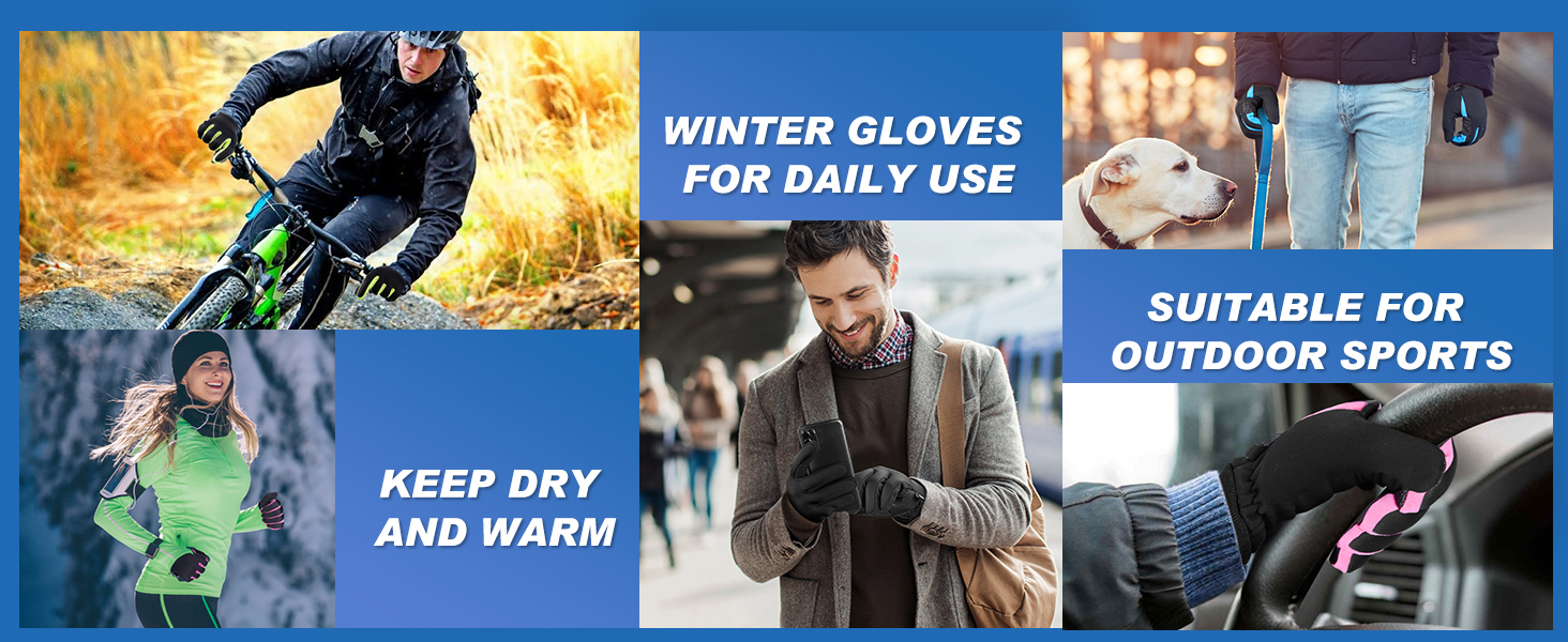 winter gloves men women