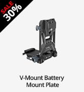 SMALLRIG Foldable V Mount Battery Plate for Sony FX3 / A7 IV / A7S III, for Canon R5 / R6, for Ni...
