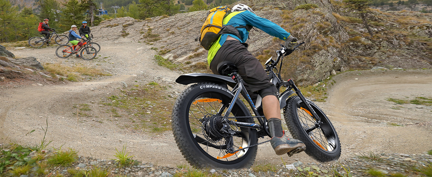 Vipdrive E Bike Herren Elektrofahrräder Ebike 48V 13Ah