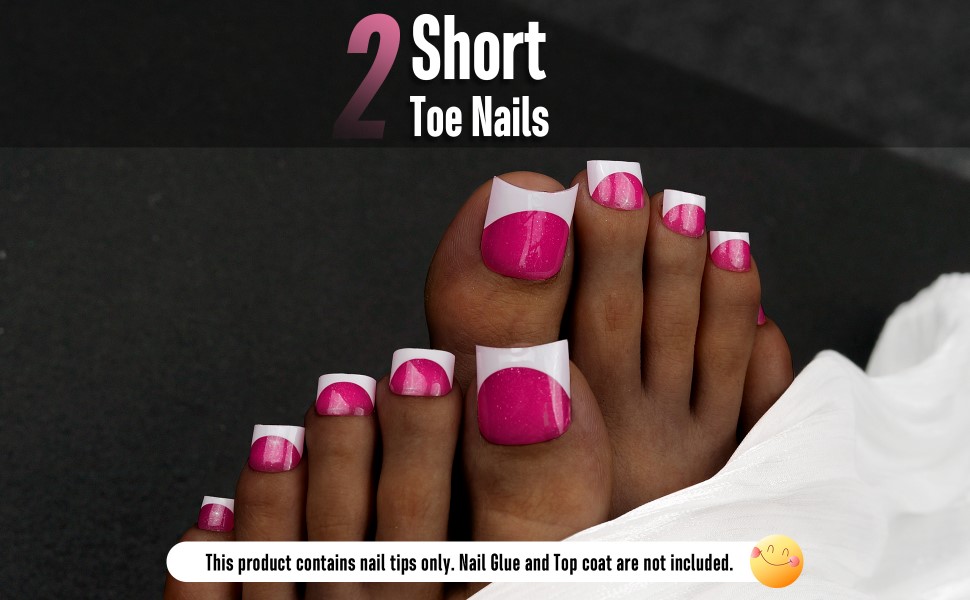 Short toe nails