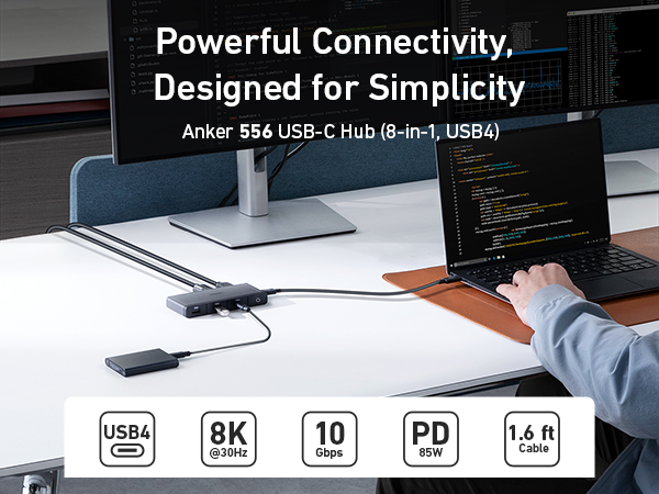 ANKER 556 8-in-1 USBハブ HDMI対応 Amazon | Anker 556 USB-C ハブ (8-in-1, USB4) 8K HDMIポート