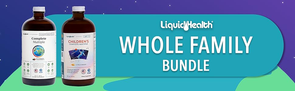 liquidhealth, liquid vitamins, family vitamins, multivitamin supplement, overall health, kids, adult