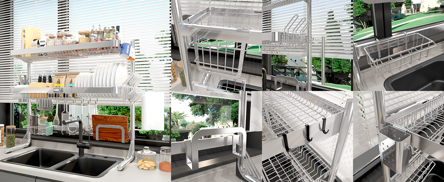 Over Sink Dish Rack