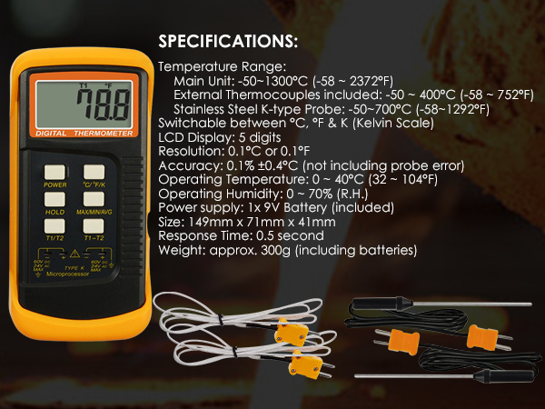 K-Type Thermometer
