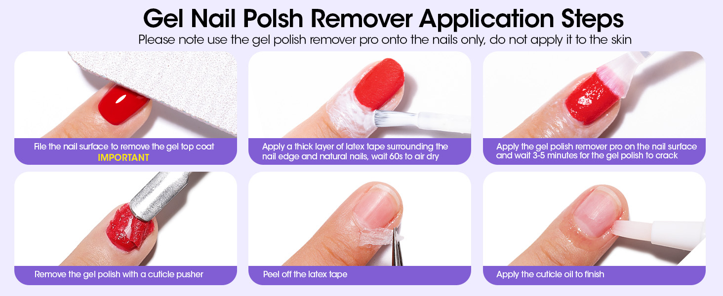 gellen gel nail polish remover for nails