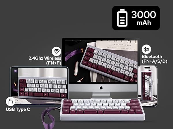 キーボード EPOMAKER TH40 40% QMK/VIA Epomaker TH40 – epomaker
