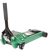 Hydraulic Pro Low Profile Trolley Service, E1537D Floor Jack with Dual Pump Piston Quick Lift, 3....